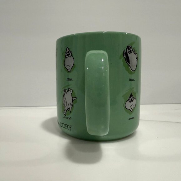 Disney Parks Finding Nemo How to Speak Whale with Dory Coffee Tea Much Cup Green - Picture 3 of 6